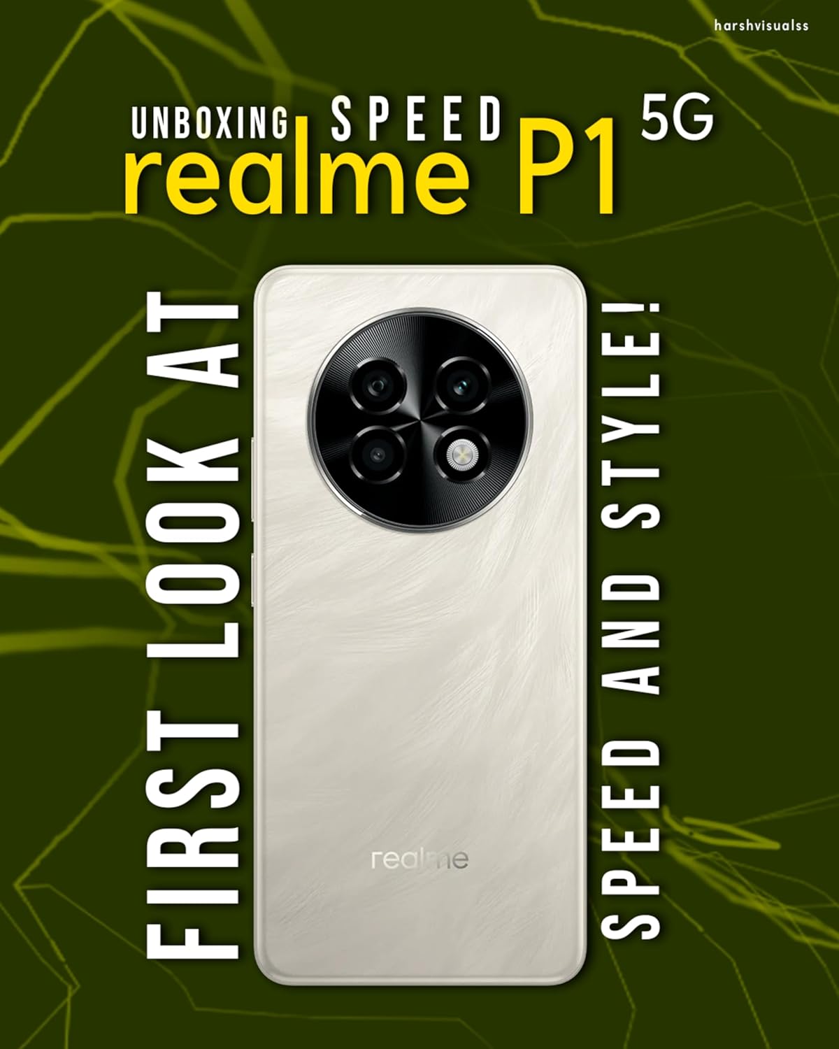 REALME P1 SPEED 5G (TEXTURED TITANIUM, 256 GB) (12 GB RAM)