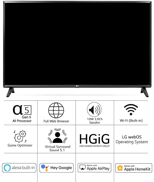 LG 80 CM (32 INCHES) HD READY SMART LED TV 32LQ576BPSA (CERAMIC BLACK)