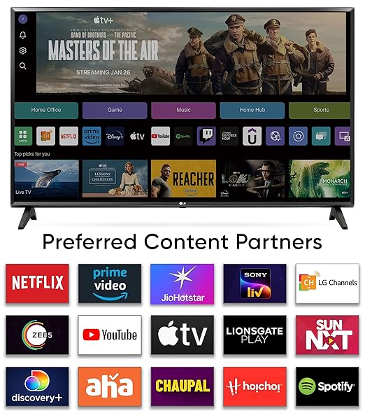 LG 80 CM (32 INCHES) HD READY SMART LED TV 32LQ576BPSA (CERAMIC BLACK)